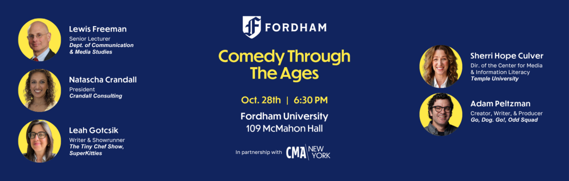 CMA NY: Comedy Through The Ages