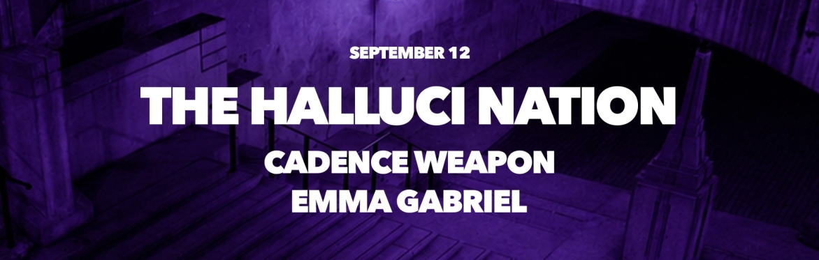 SoundScape Sep 12 ft. The Halluci Nation, Cadence Weapon, Emma Gabriel
