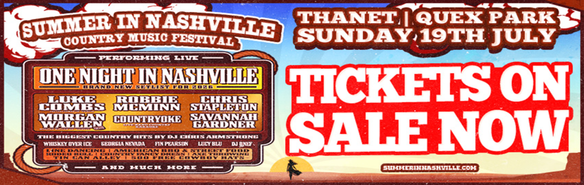 Summer In Nashville - Thanet 2026