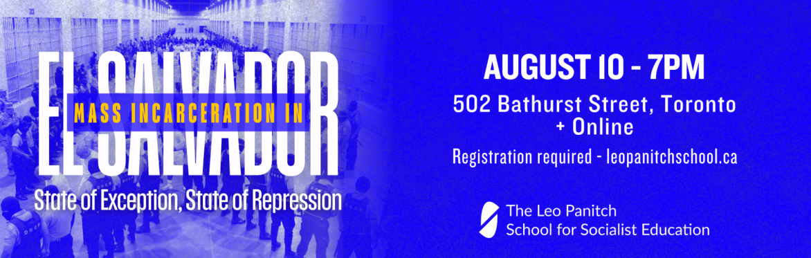 Mass Incarceration in El Salvador: State of Exception, State of Repression