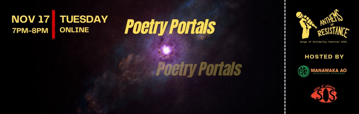 Poetry Portals — online session