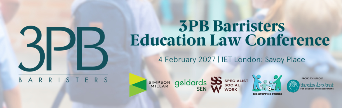 3PB Education Law Conference 2027