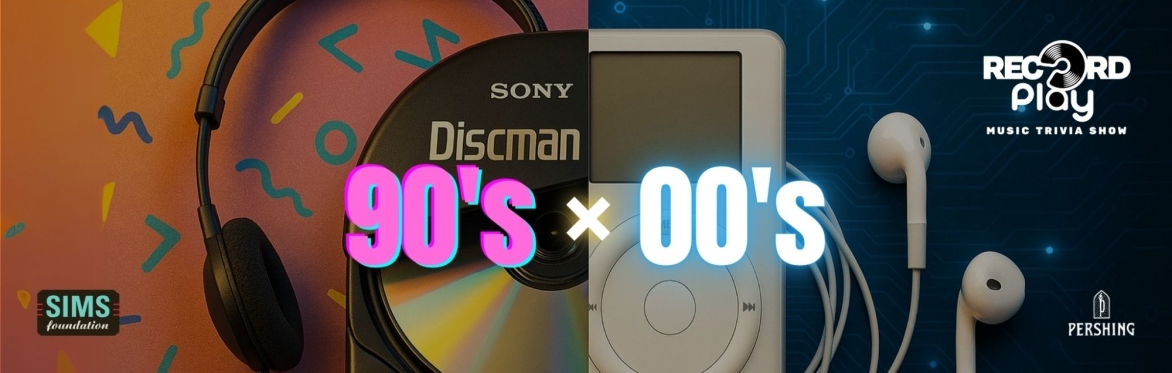 Record Play: 90's x 00's Music Trivia — Benefiting The SIMS Foundation