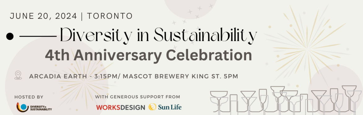 Diversity in Sustainability 4th Anniversary Celebrations