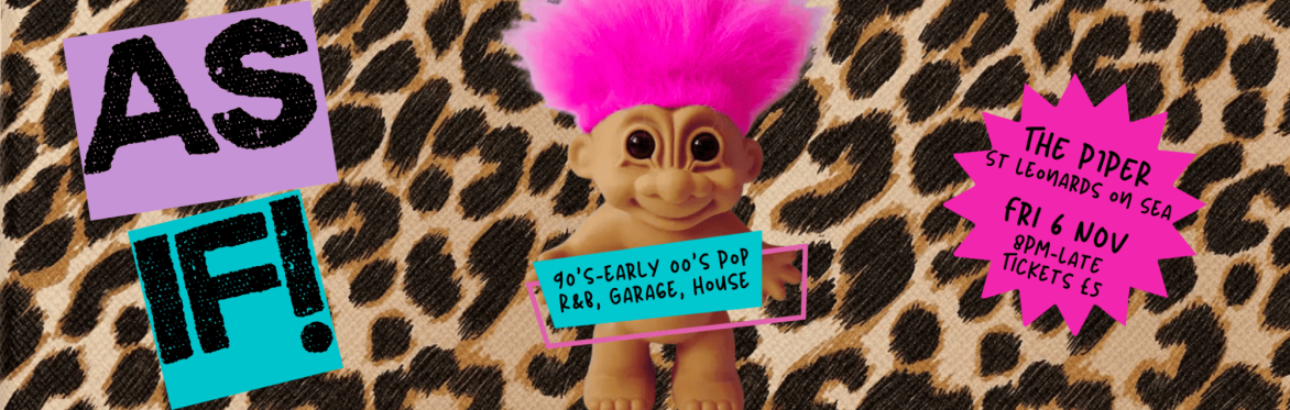 As If! 90s dream night