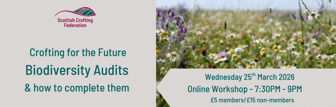 Advertisement for online workshop re whole farm plan