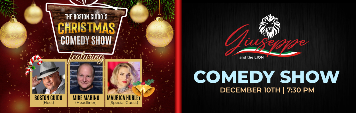 The Boston Guido's Christmas Comedy Show Live - SIGNATURE EVENT