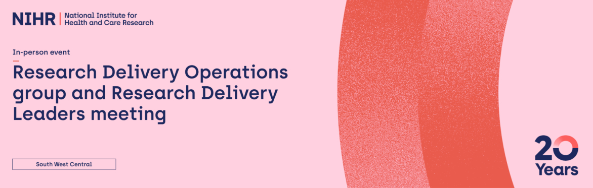 Research Delivery Operations Group Meeting