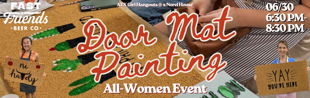 All-Women Door Mat Painting Night