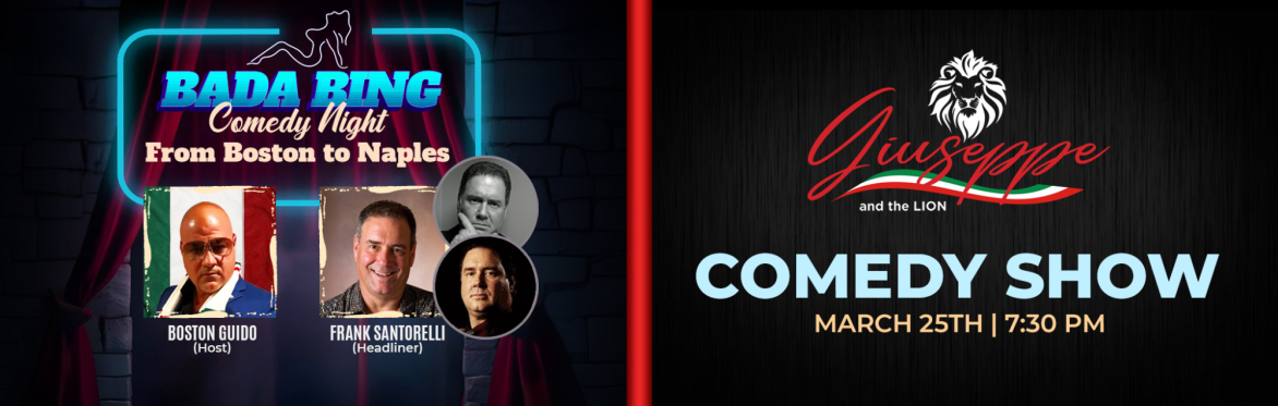 Boston Guido Presents: Frank Santorelli (from The Sopranos) LIVE Signature Event