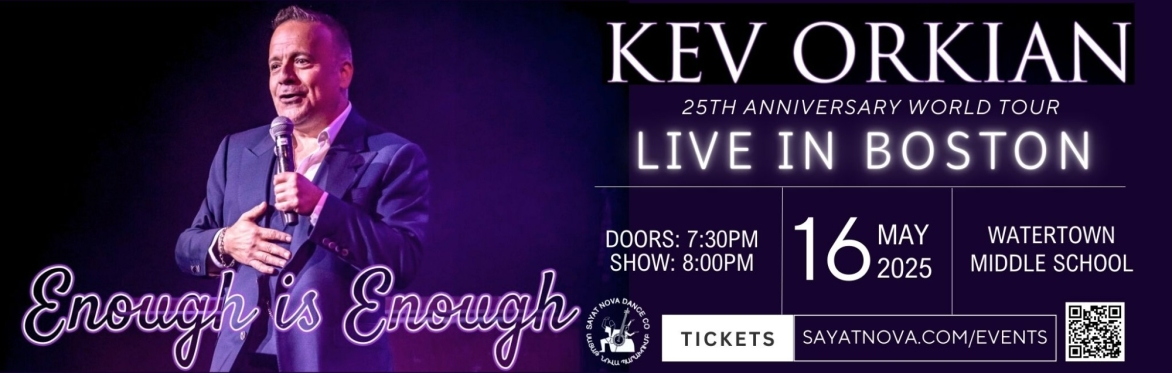 Kev Orkian's 25th Anniversary World Tour "Enough is Enough" - LIVE IN BOSTON!