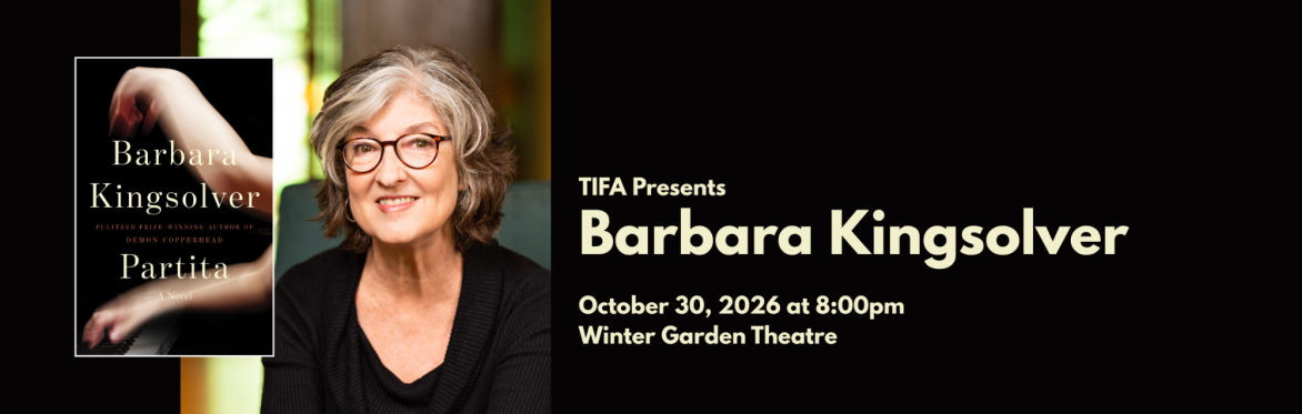 TIFA Presents Barbara Kingsolver