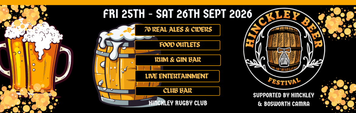 Hinckley Beer Festival 2026