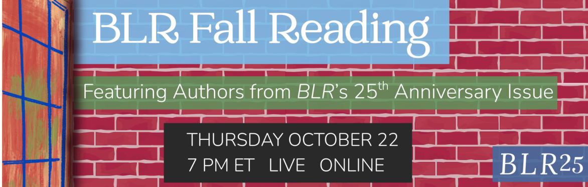 Bellevue Literary Review: 2026 Fall Reading