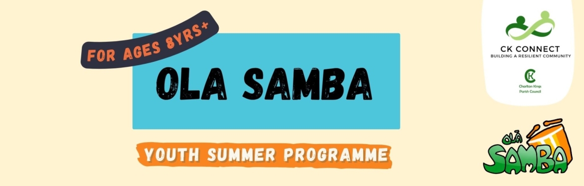 Ola Samba - Drumming Workshop (Age 8yrs+)