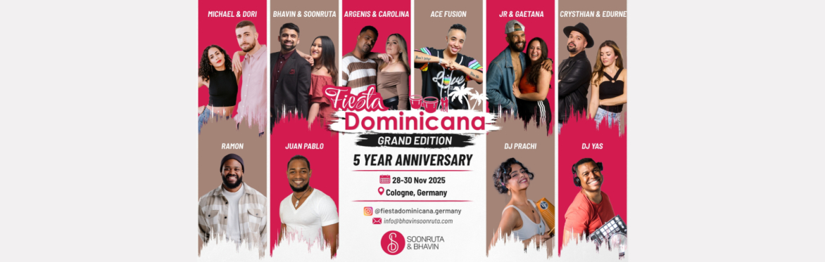 Fiesta Dominicana Grand Edition - 5th Anniversary! 28-30 Nov 2025