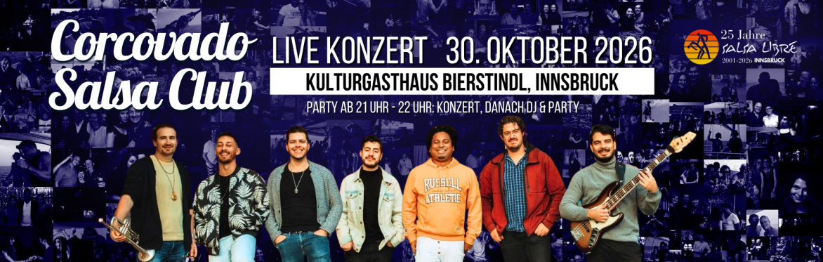 Corcovado Salsa Club Latin Live Konzert in Innsbruck