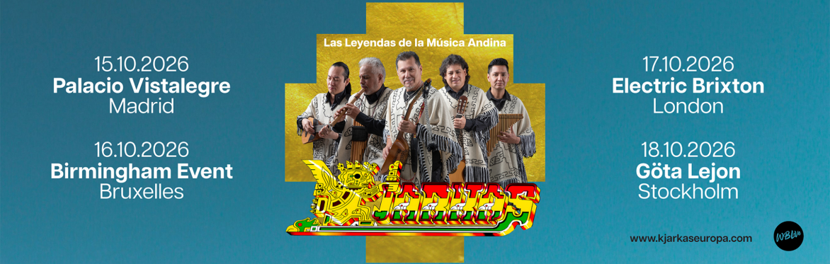 Los Kjarkas à Bruxelles • 55 Años