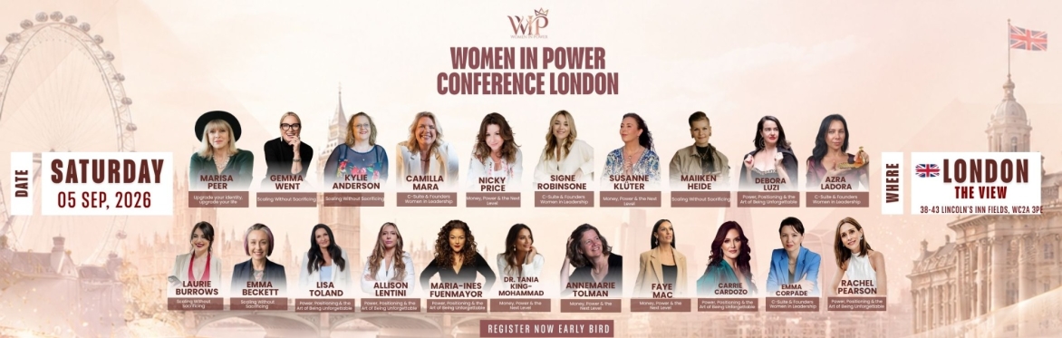 Women's Business & Leadership Conference London 2026
