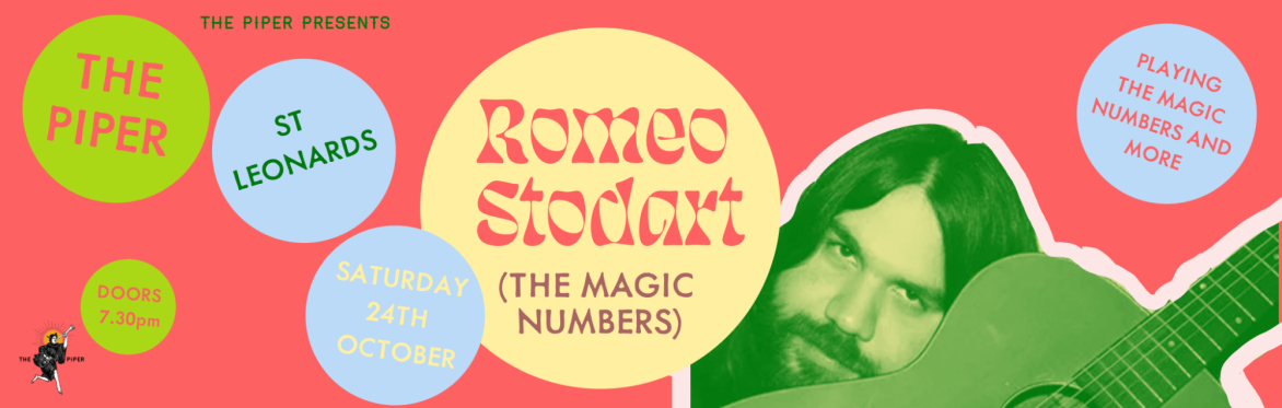 Romeo Stodart (The Magic Numbers) plays The Magic Numbers + more