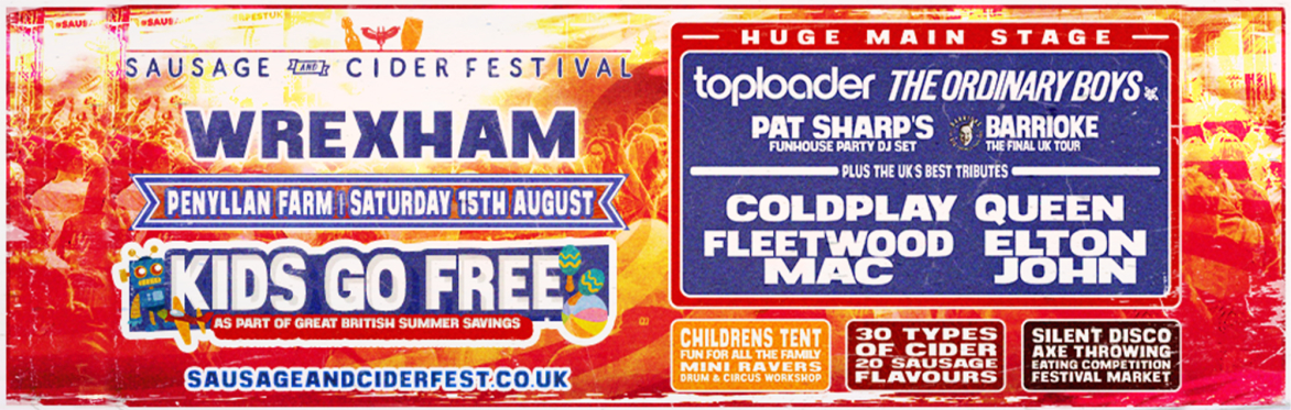 Sausage and Cider Festival - Wrexham 2026
