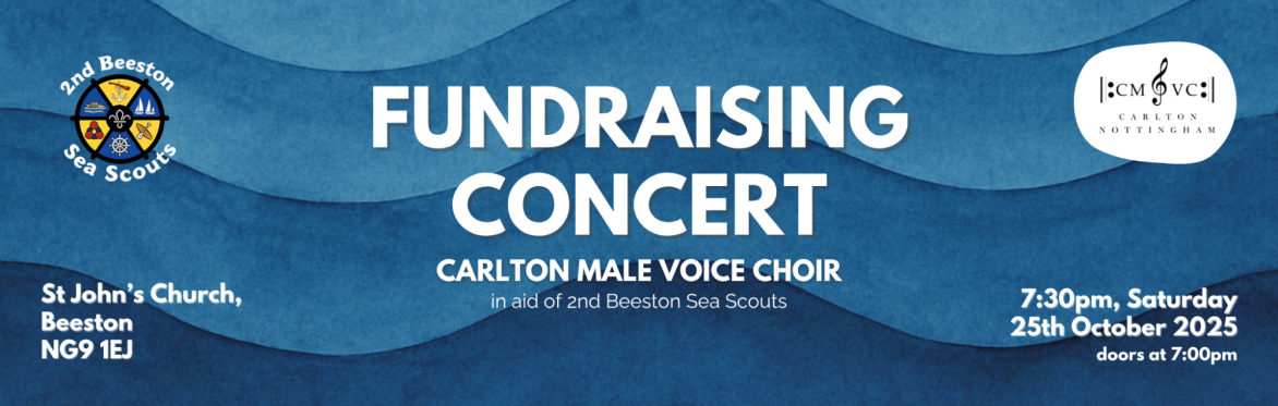Fundraising Concert with Carlton Male Voice Choir