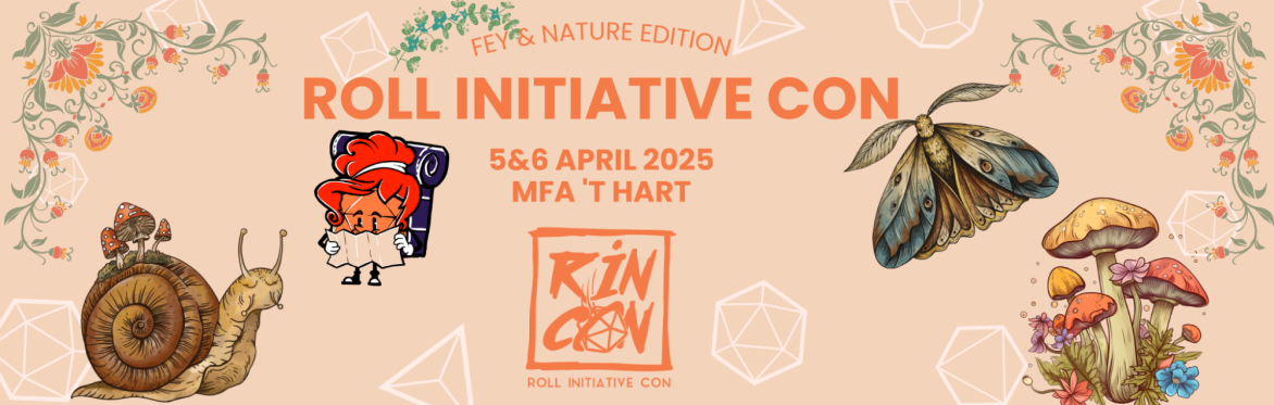 Roll Initiative Con 5&6 april 2025 - Fey & Nature Edition