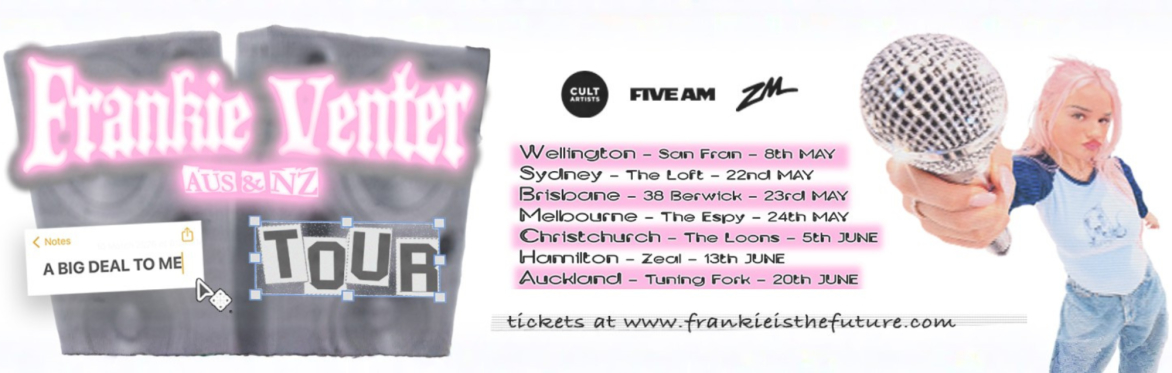Frankie Venter A Big Deal To Me Tour - Hamilton