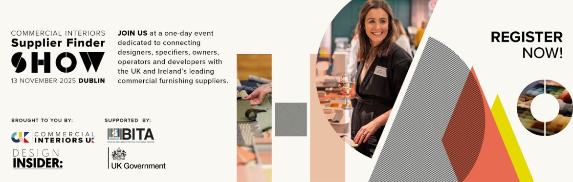 Commercial Interiors: Supplier Finder Show Dublin 2025