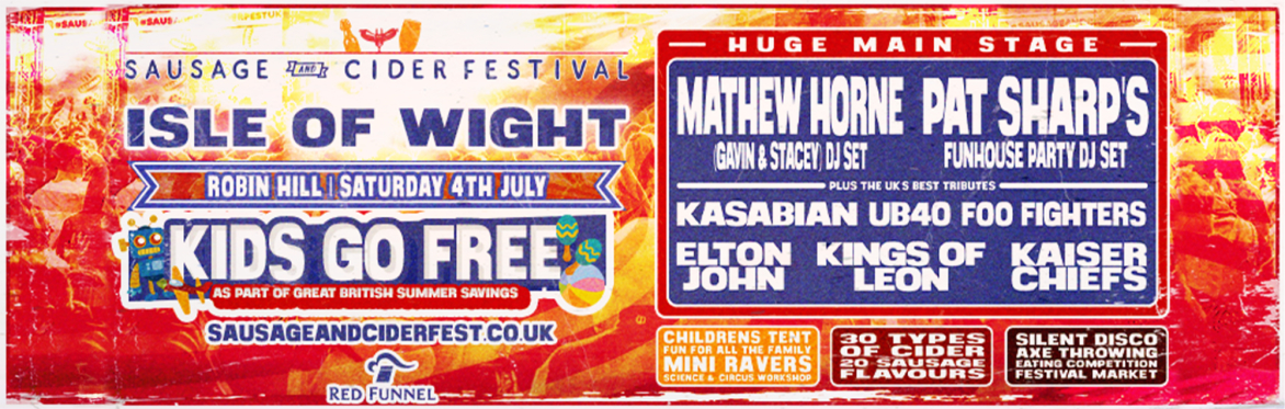 Sausage and Cider Festival - Isle of Wight 2026