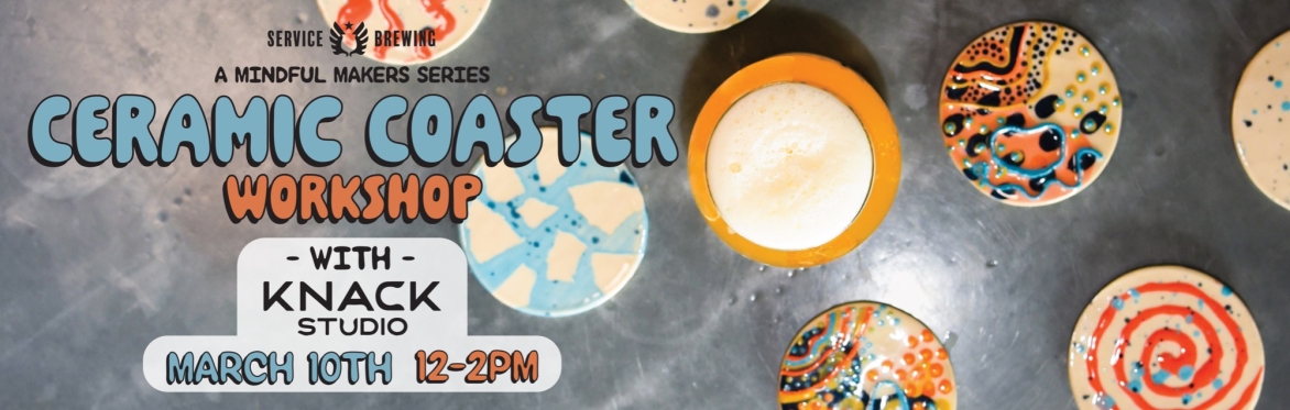 Ceramic Coaster Workshop