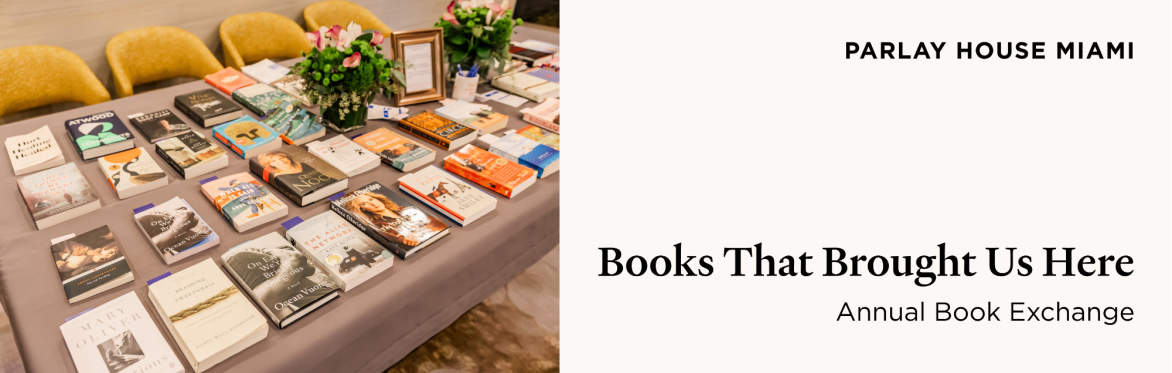 Parlay House Miami | Books That Brought Us Here