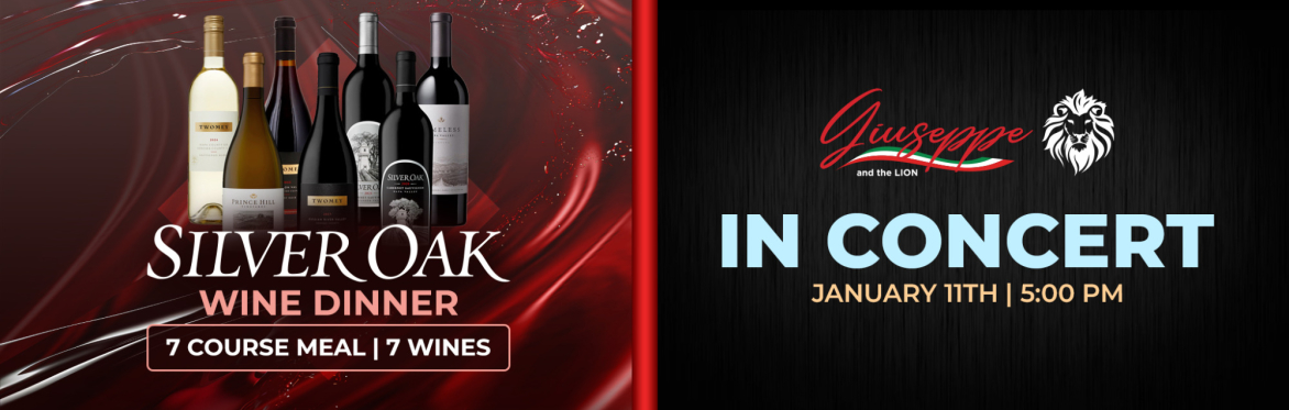 SILVER OAK WINE DINNER LIVE