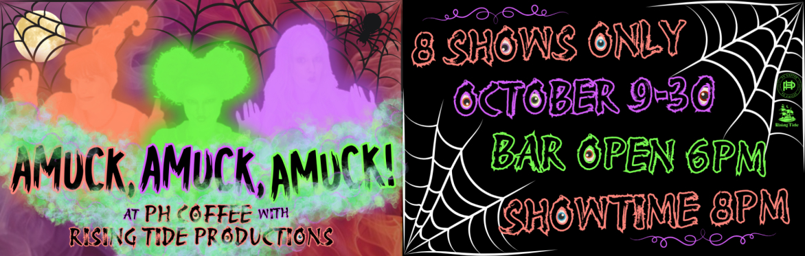 Amuck, Amuck, Amuck! 2026 Halloween Pop Up Bar at PH Coffee