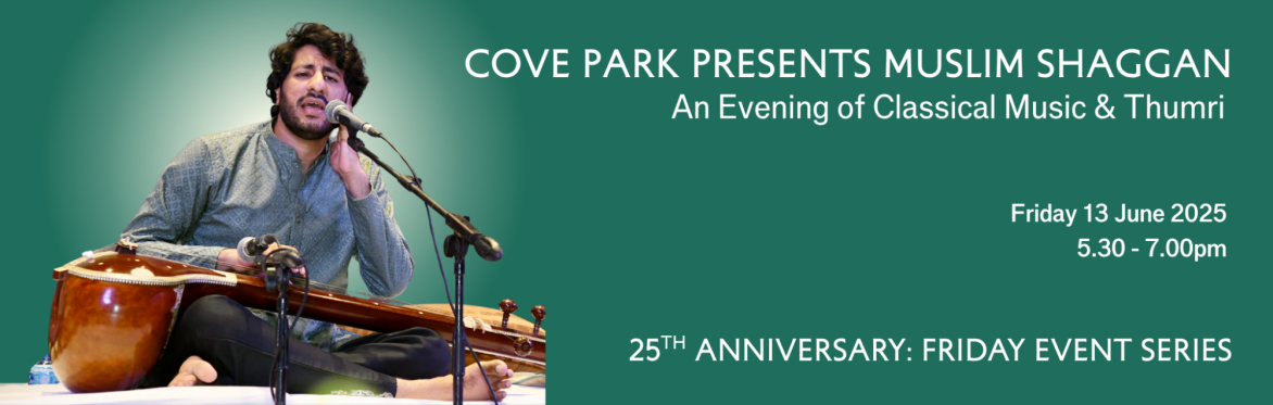 25th Anniversary Friday Event Series header: Muslim Shaggan Concert Performance