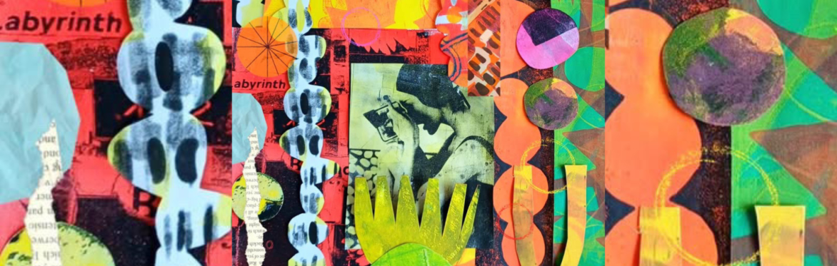 Abstract Collage - Monoprint Workshop