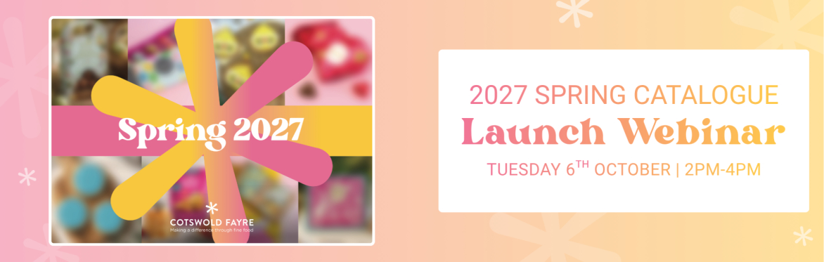 Spring 2027 Launch Webinar by Cotswold Fayre