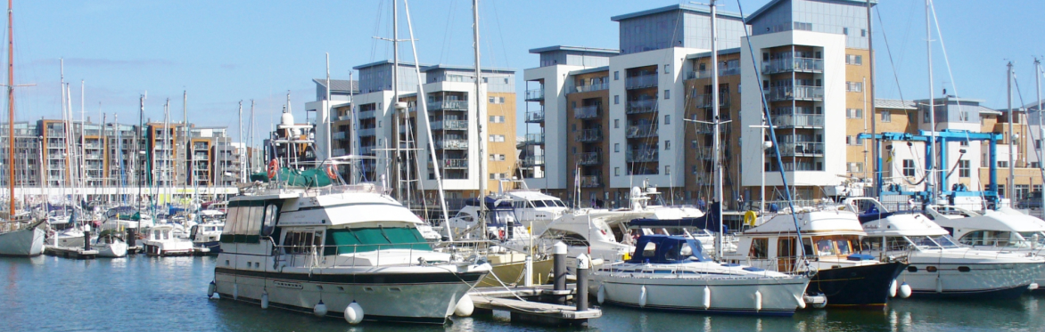 Boats in Portishead Marina