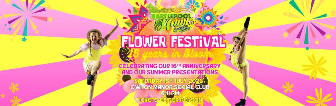 Hawks Sweet 16th Summer Flower Festival & Presentation Evening 2026