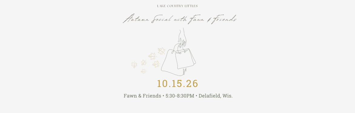 Autumn Social with Fawn & Friends