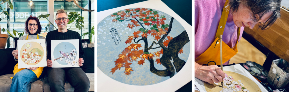 Japanese Painting Workshop with Ula Fung
