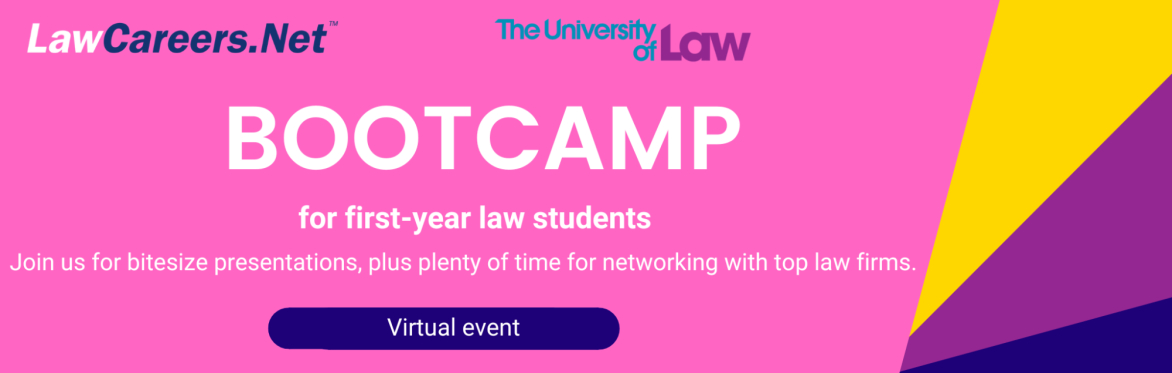 First-year Bootcamp | LawCareers.Net x The University of Law