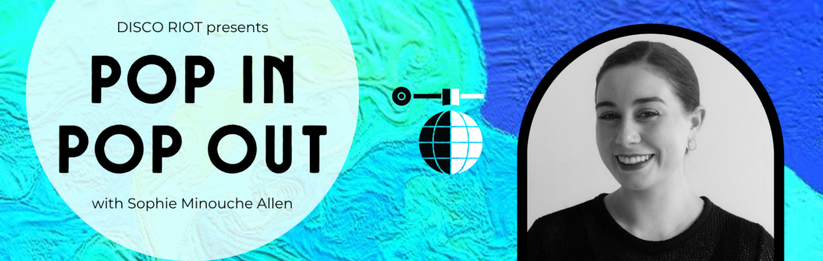 Header banner image highlighting Sophie's POP IN / POP OUT workshop.
