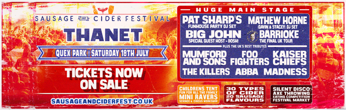 Sausage and Cider Festival - Thanet 2026