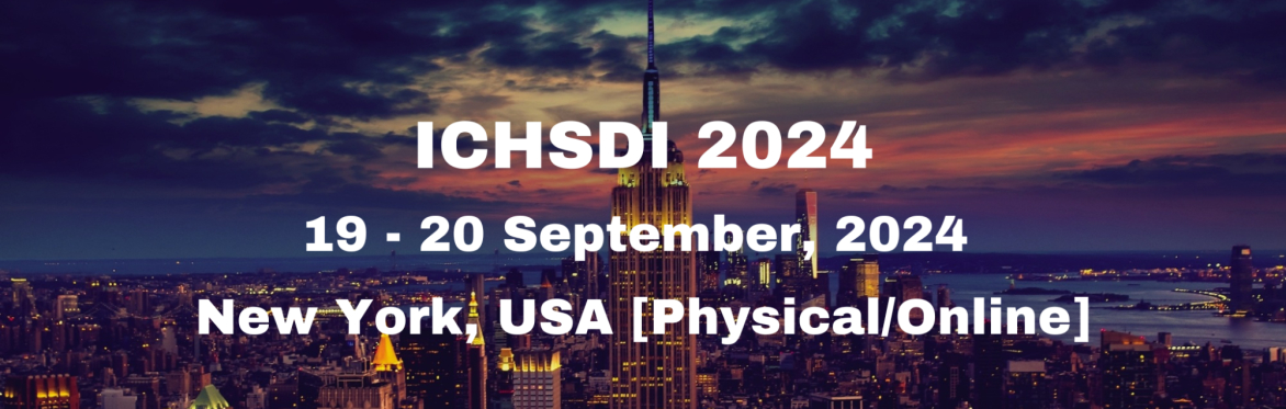 International Conference on Human and Smart Device Interaction 2024 [ICHSDI 2024]