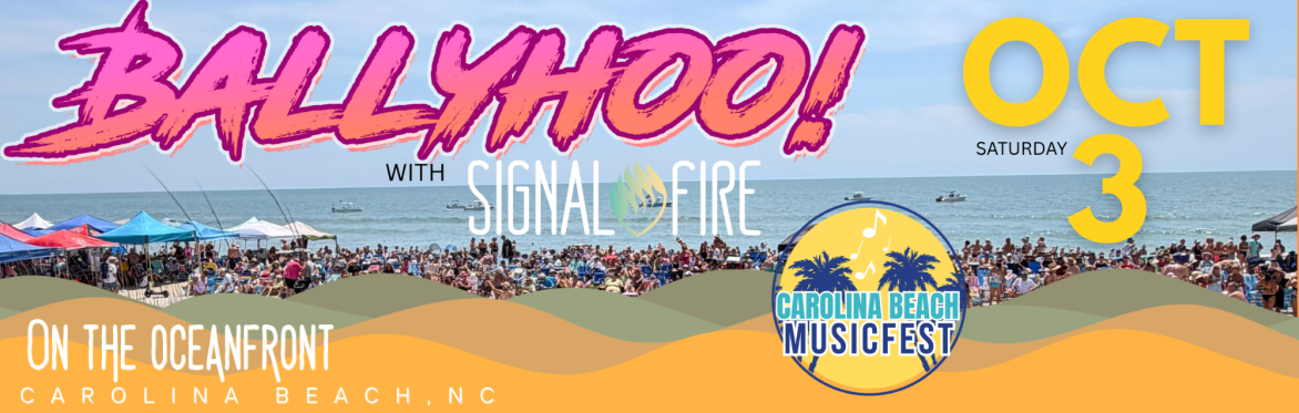 Carolina Beach MusicFest Oct 3rd 2026
