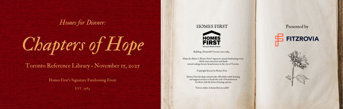 Homes for Dinner: Chapters of Hope