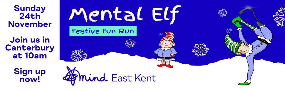 Cartoon elves playing in the snow