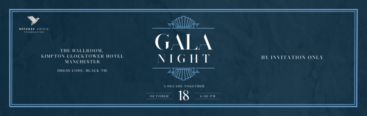 Refugee Crisis Foundation Gala 2025: A Decade Together