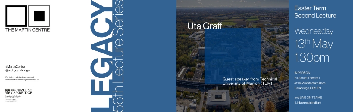 The Martin Centre Research Seminar Series: Uta Graff